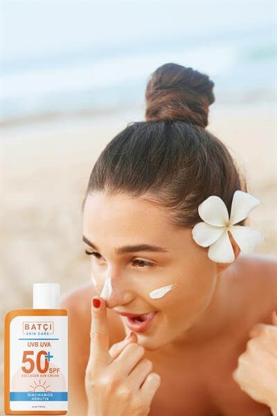 Nemlendirici ve Leke Karşıtıcı Yüksek Koruyuculu 50 spf+ Güneş Kremi 50ML