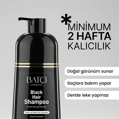 Saç Siyahlaştıran Anında Etkili Beyaz Kapatıcı Şampuan