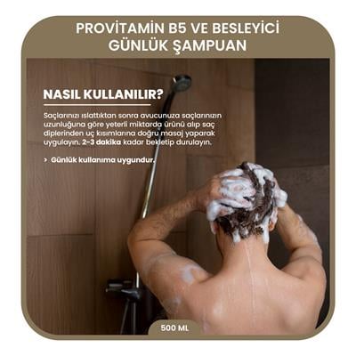 شامبو بروفيتامين ب٥ المغذي بعمق خالي من الكبريتات ٥٠٠ مل
