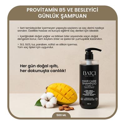 شامبو بروفيتامين ب٥ المغذي بعمق خالي من الكبريتات ٥٠٠ مل