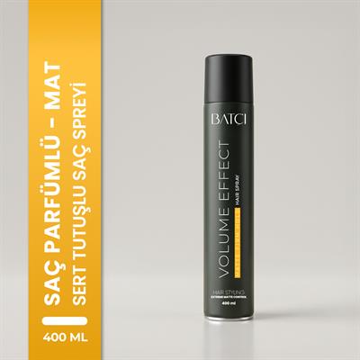 Volume Effect Matte Firm Hold Saç Spreyi 400 ML Mat Güçlü Tutuş Etkili