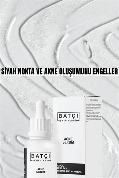 Zinc PCA & Sodium PCA Hyaluronic Acid Caffeine Serum - Akne Serumu 30 ml