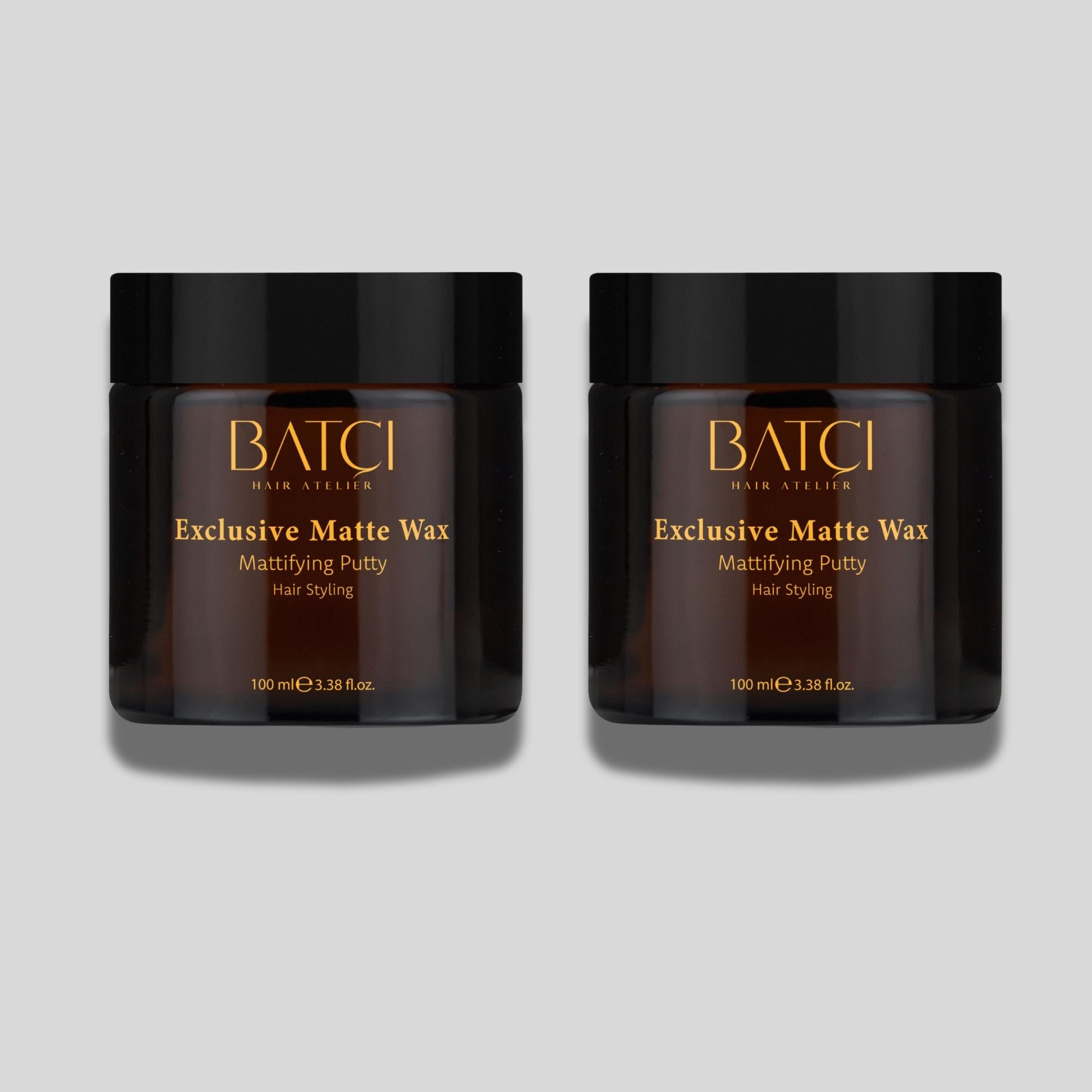 Exclusive Matte Güçlü Tutucu Saç Şekillendirici Mat Wax 100ml 2'li Avantajlı Set