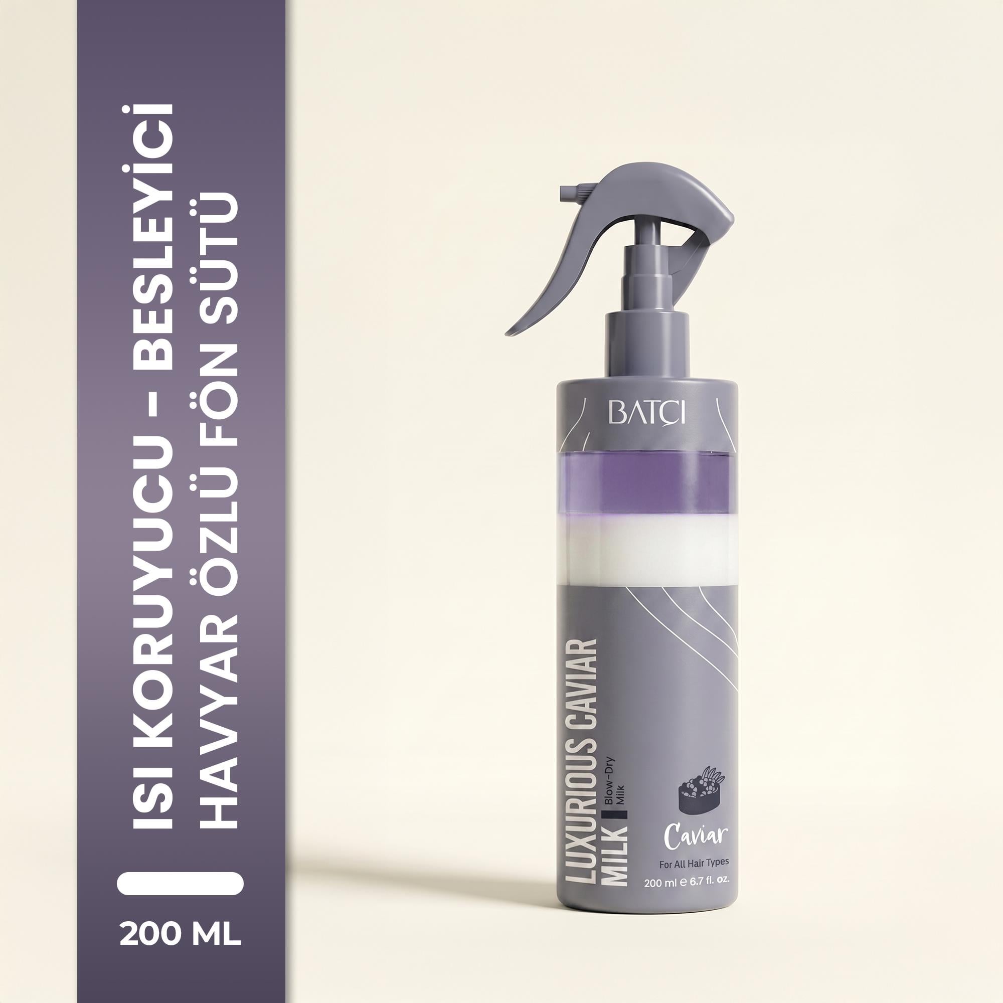 Havyar Özlü Çift Fazlı Saç Bakım Fön Sütü 200 ML