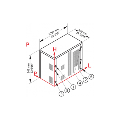 Brema Küp Buz Makinesi C300A / 300 kg