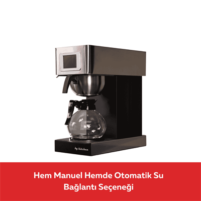 By Kitchen Dijital Filtre Kahve Makinesi