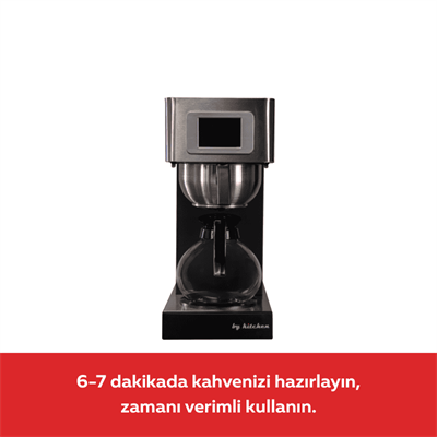 By Kitchen Dijital Filtre Kahve Makinesi
