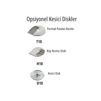 By Kitchen Sebze Doğrama Makinesi 300 kg/saat
