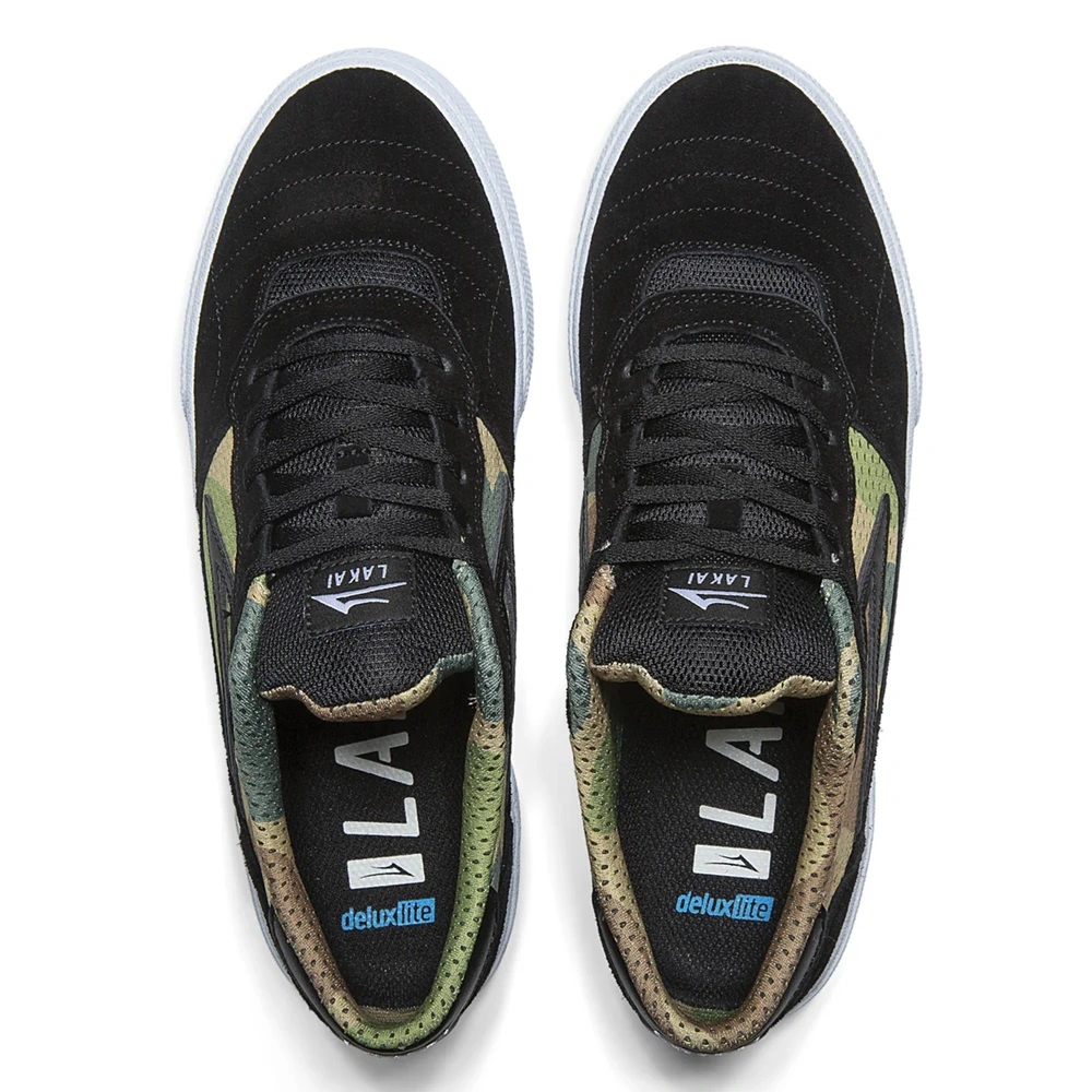 Lakai Cambridge - Black/Camo Suede