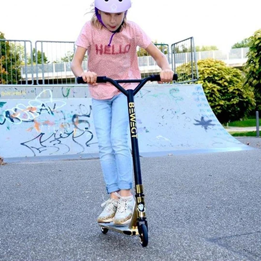 Freestyle Scooter Evoattack Jr. Gold Chrome