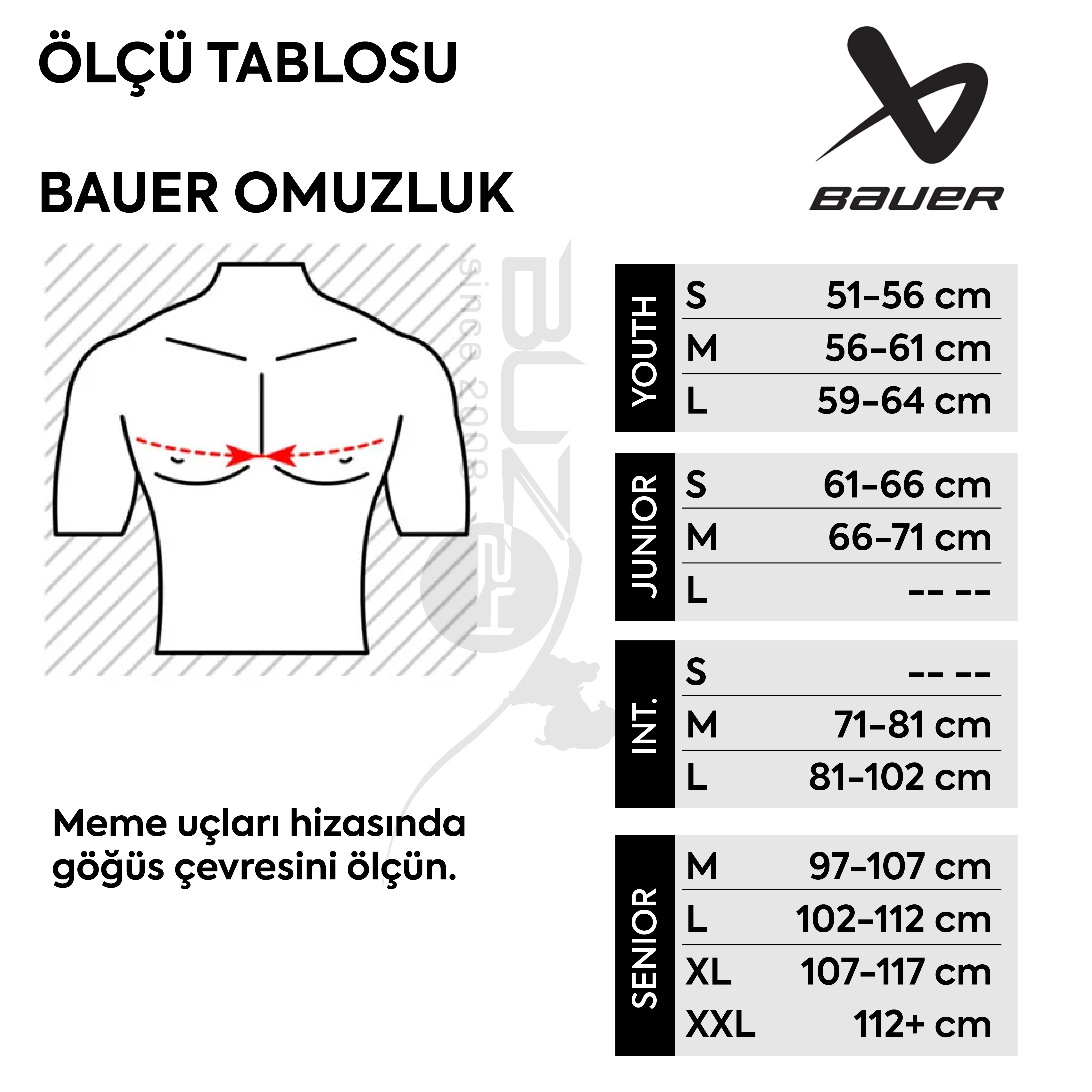 BAUER SUPREME M5 PRO Senior Hokey Omuzluk