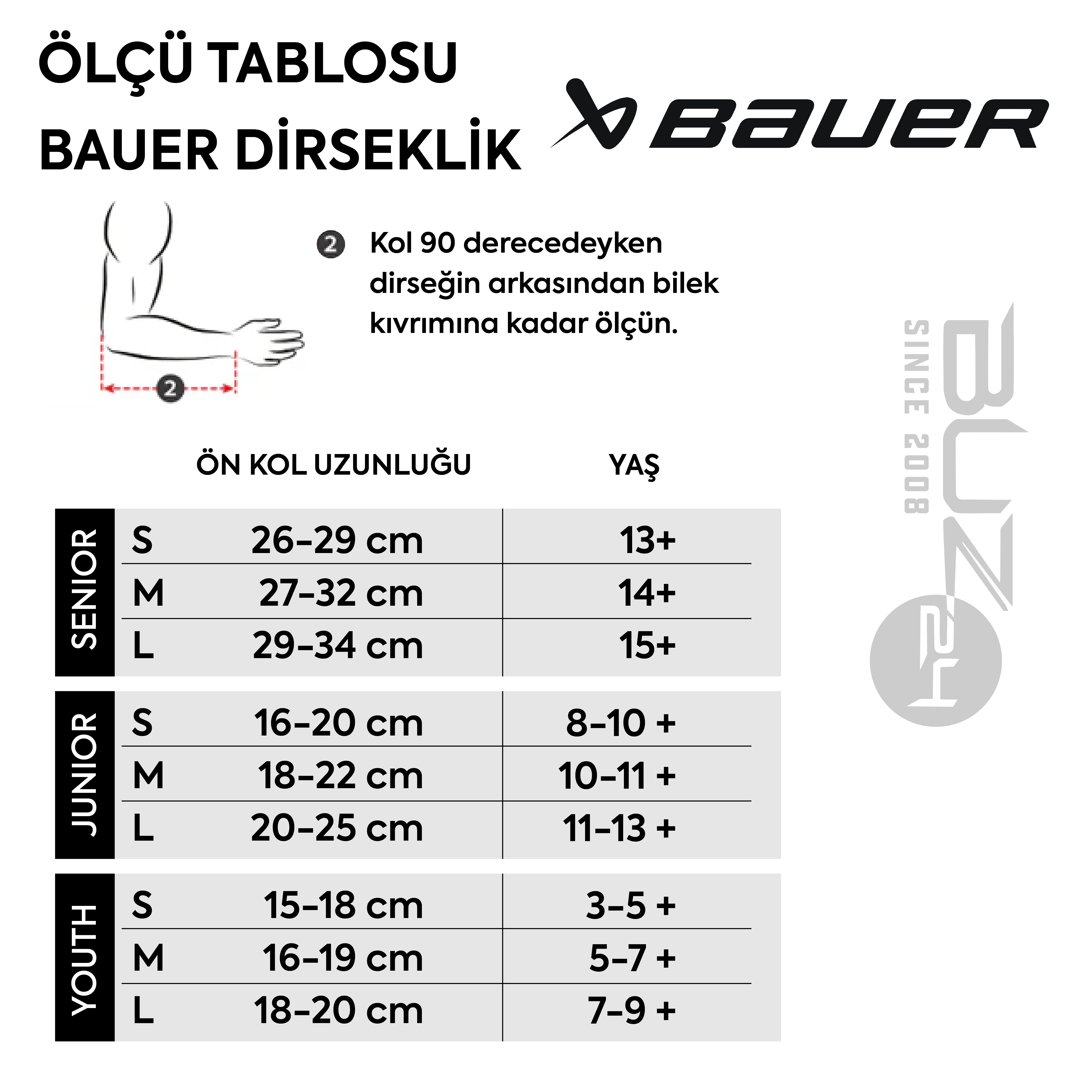 Bauer X Intermediate Hokey Dirseklik