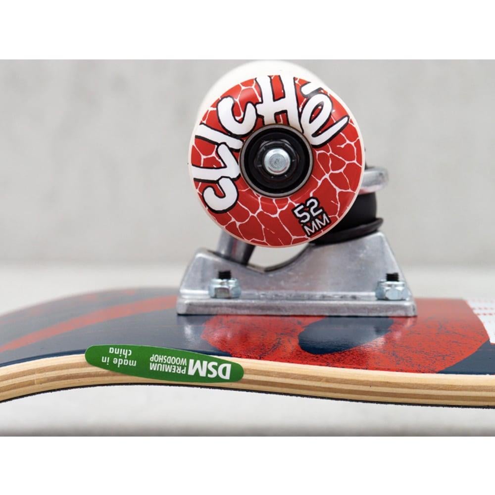 Cliche 7.75 Viva Blue Red Skateboard Kaykay