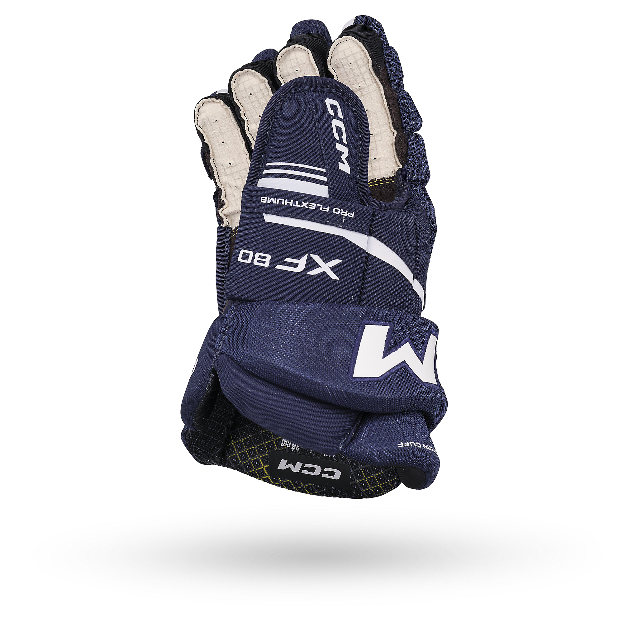 CCM HGXF80 Senior Hokey Eldiveni Lacivert