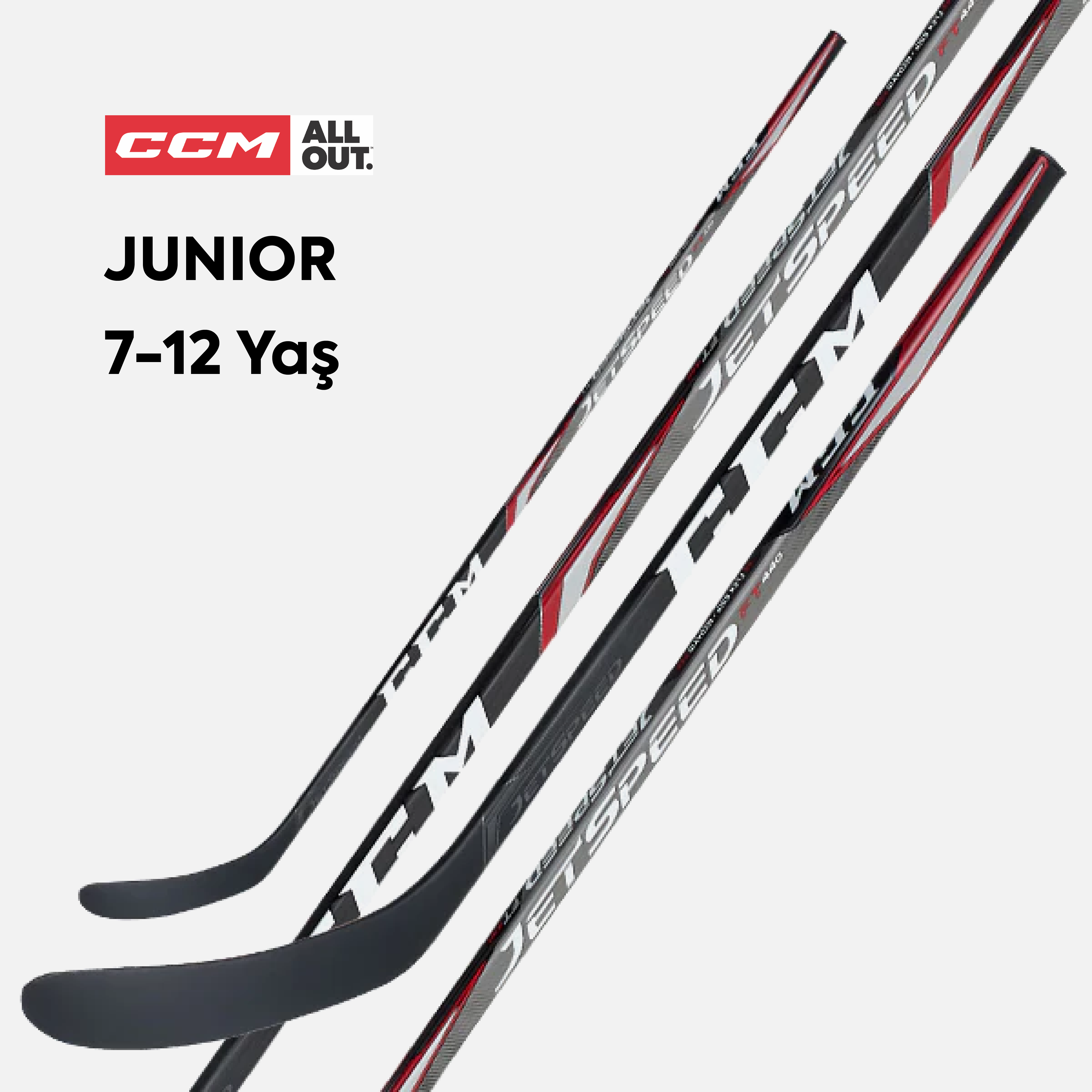 CCM Jetspeed FT440 Junior 40 Flex P29 Kaşık Sağ Hokey Sopası