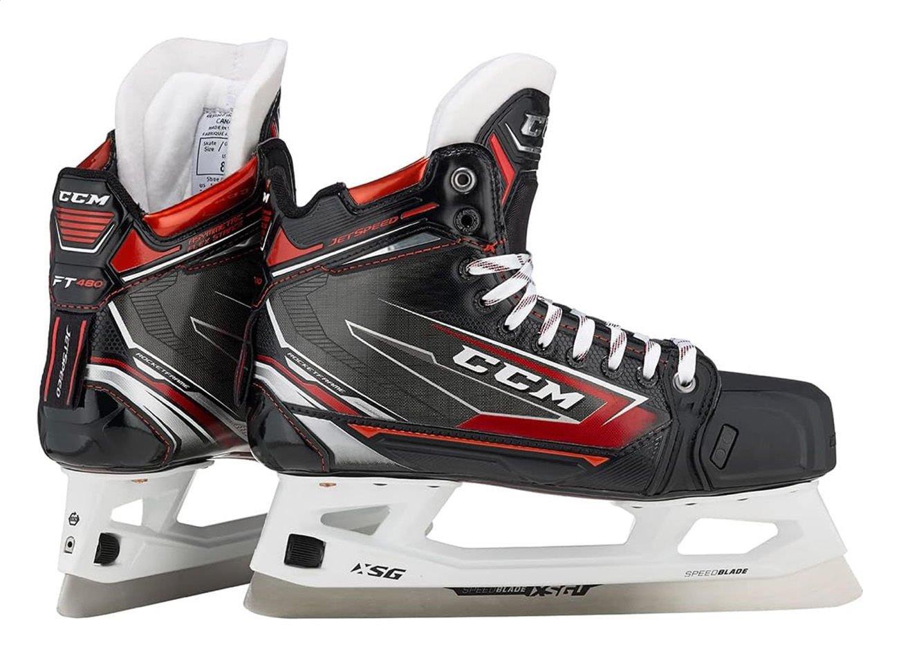 CCM JETSPEED FT480 JUNIOR HOKEY KALECİ PATENİ