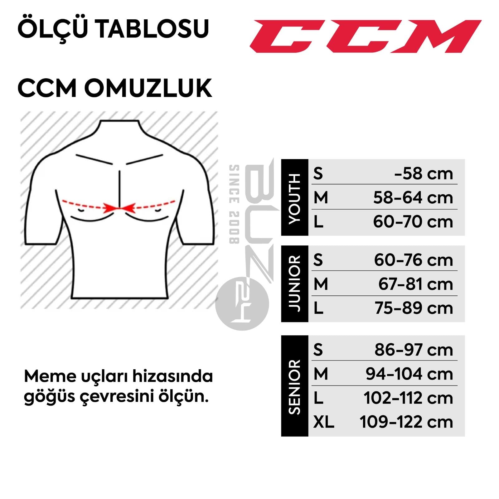 CCM Jetspeed FT6 JR Hokey Omuzluk