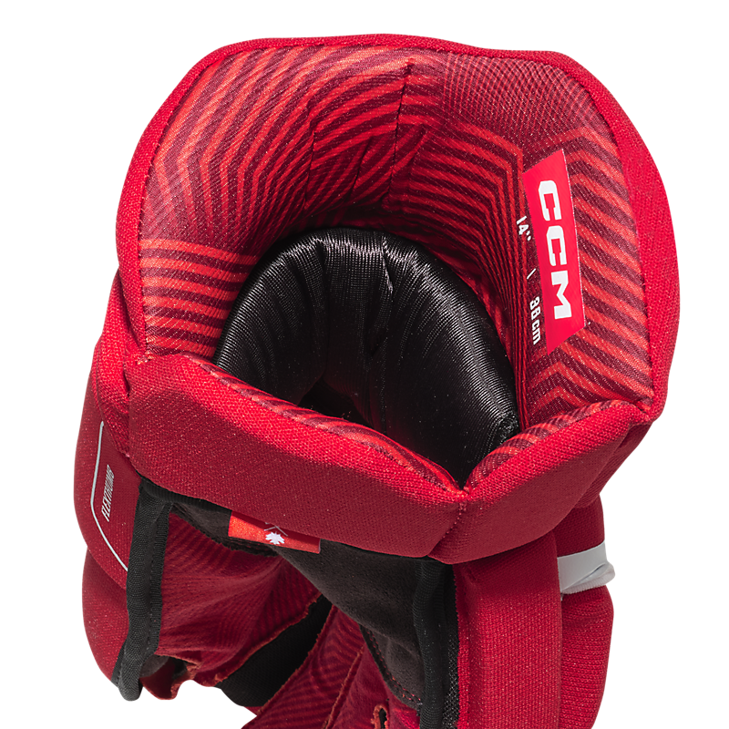 CCM Next23 Senior Hokey Eldiveni / Kırmızı