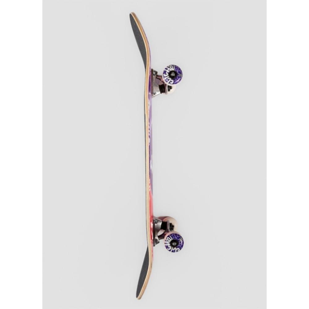 Cliche 8.0 Peace Purple Red Skateboard Kaykay