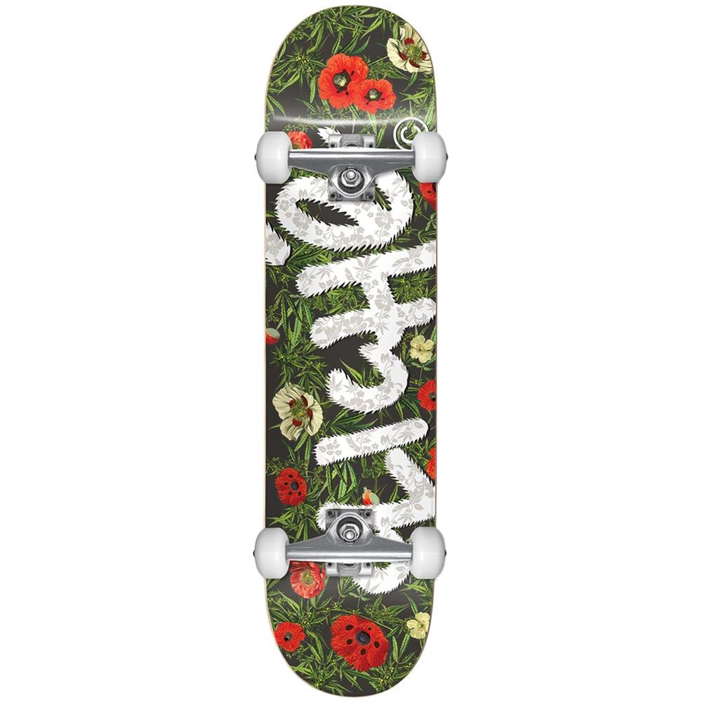 Cliche 8.125 Botanical Charcoal Skateboard Kaykay
