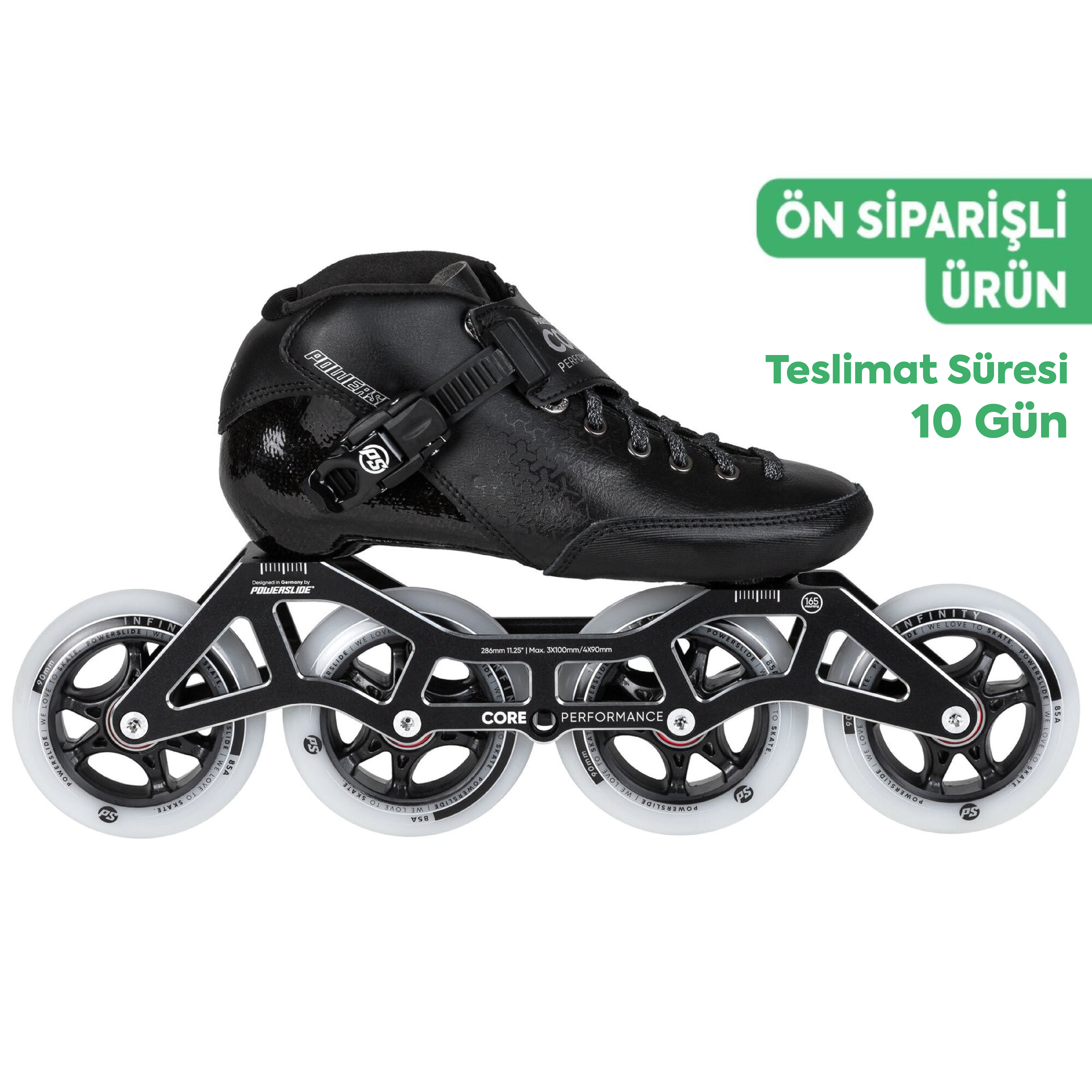 Core Performance Black 4X90 Racing Paten