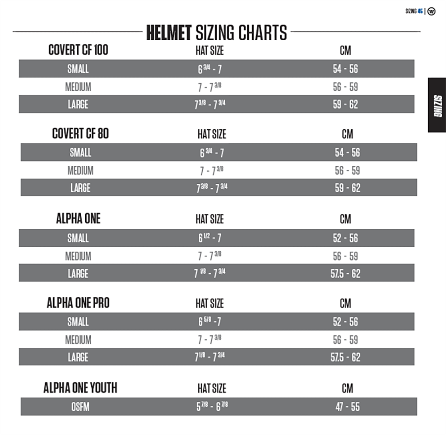 Covert CF100 Hokey Kaskı Combo