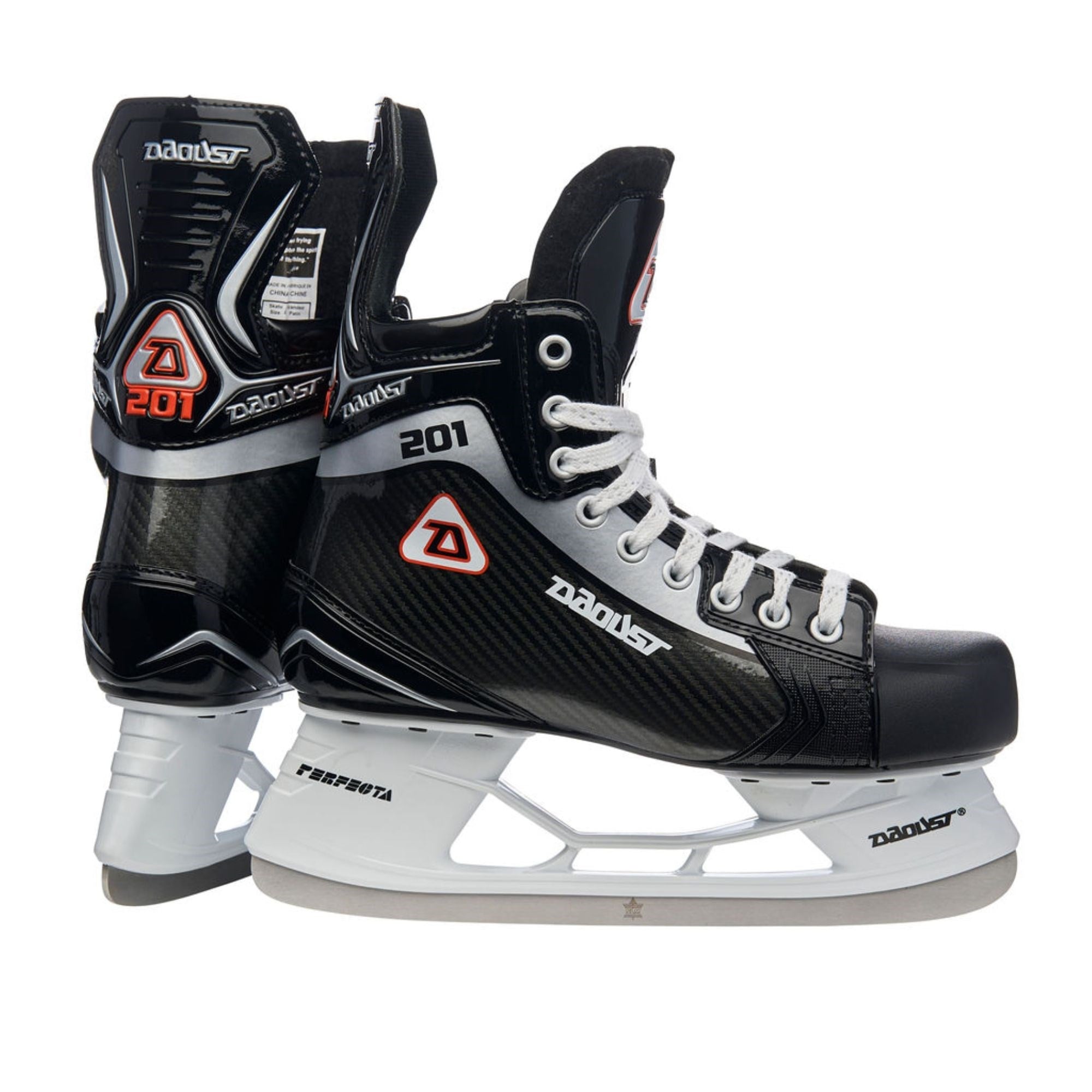 DAOUST 201 BLACK SKATES JR Hokey Pateni