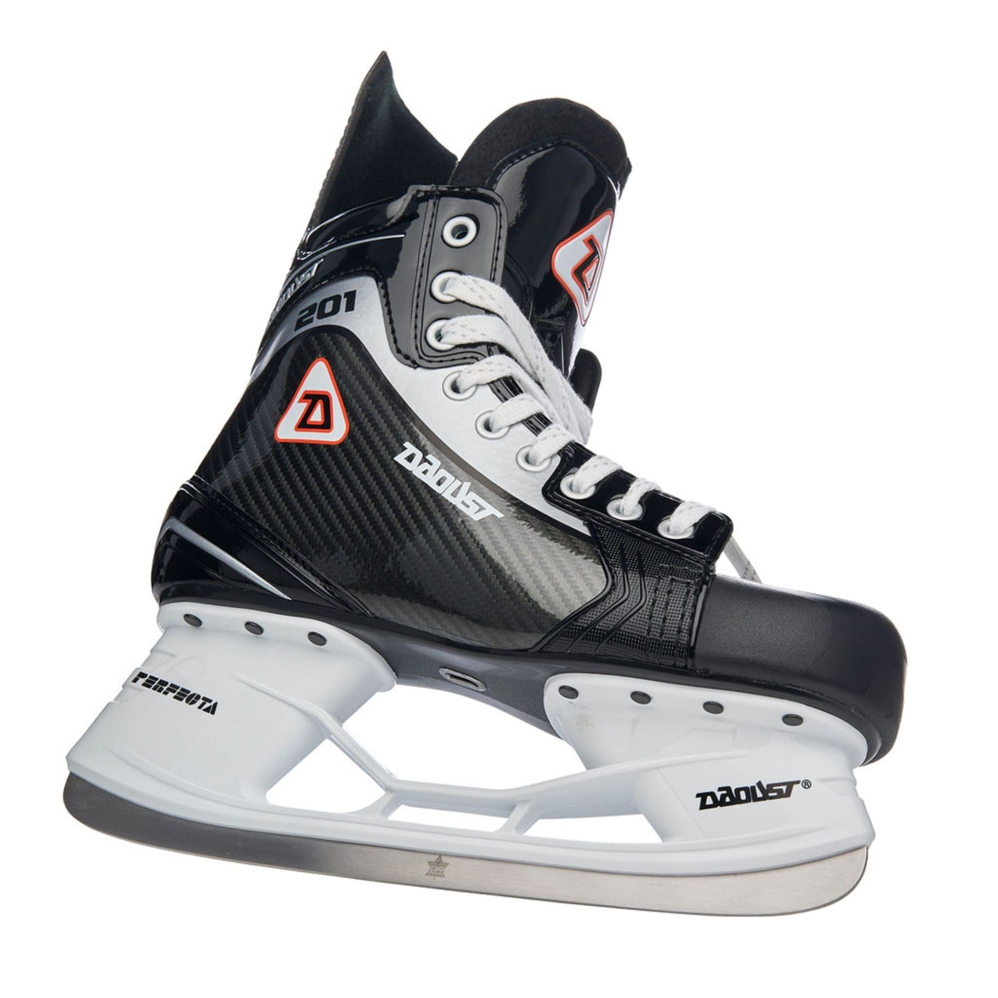 DAOUST 201 BLACK SKATES JR Hokey Pateni