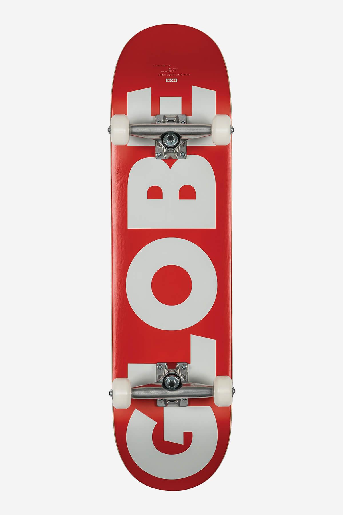 Globe G0 Fubar - Red/White I 8.25