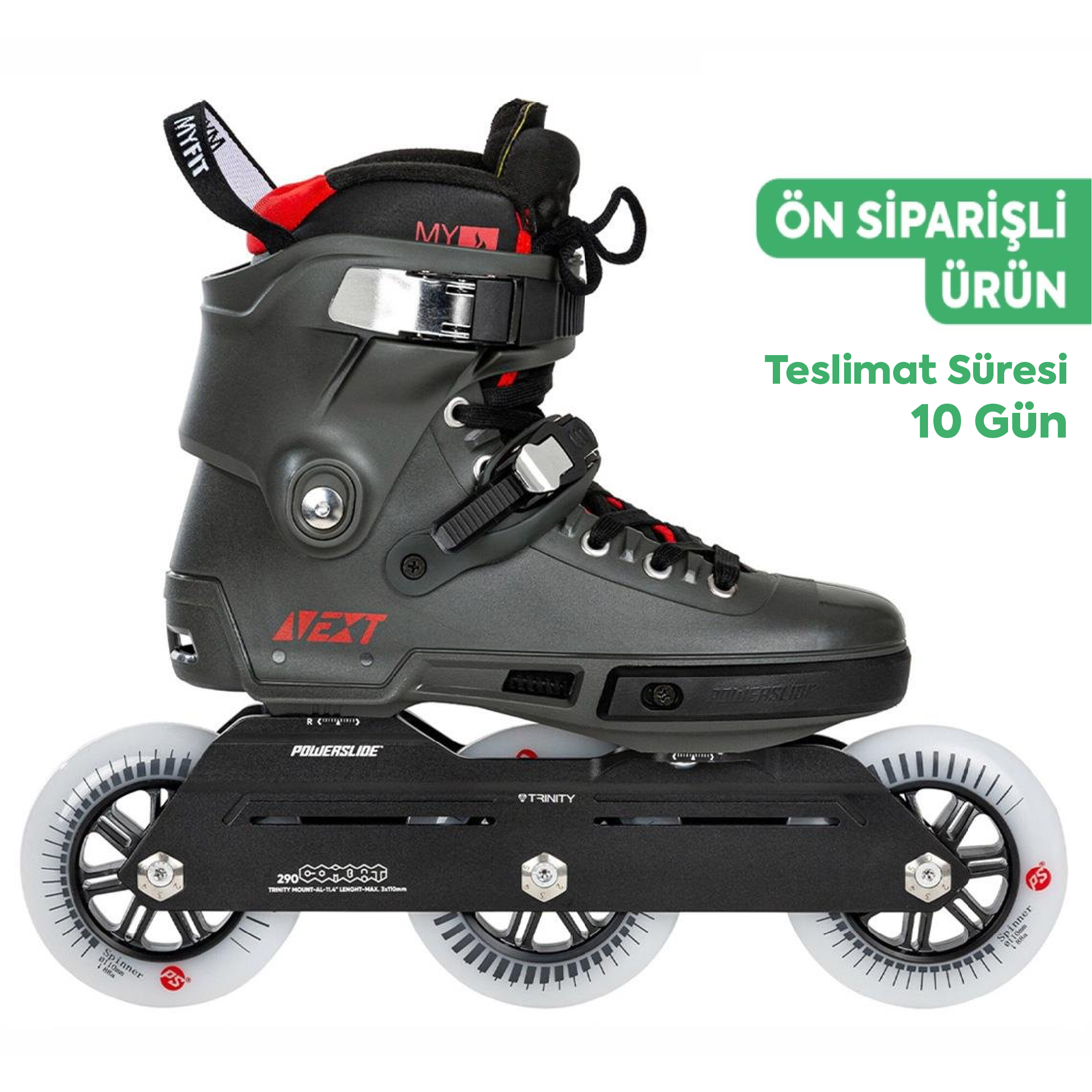 Next Charcoal 110 Urban Paten