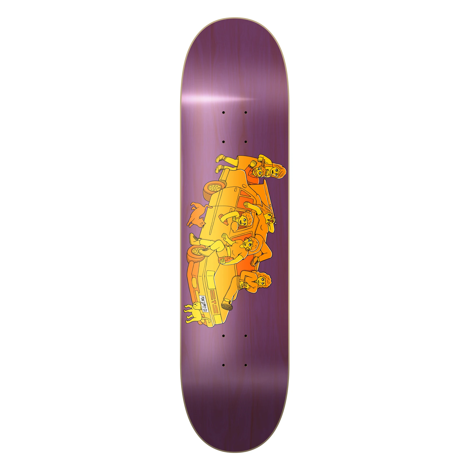 Pow Supply Co 8,125 Bad Girls II Kaykay Tahtası