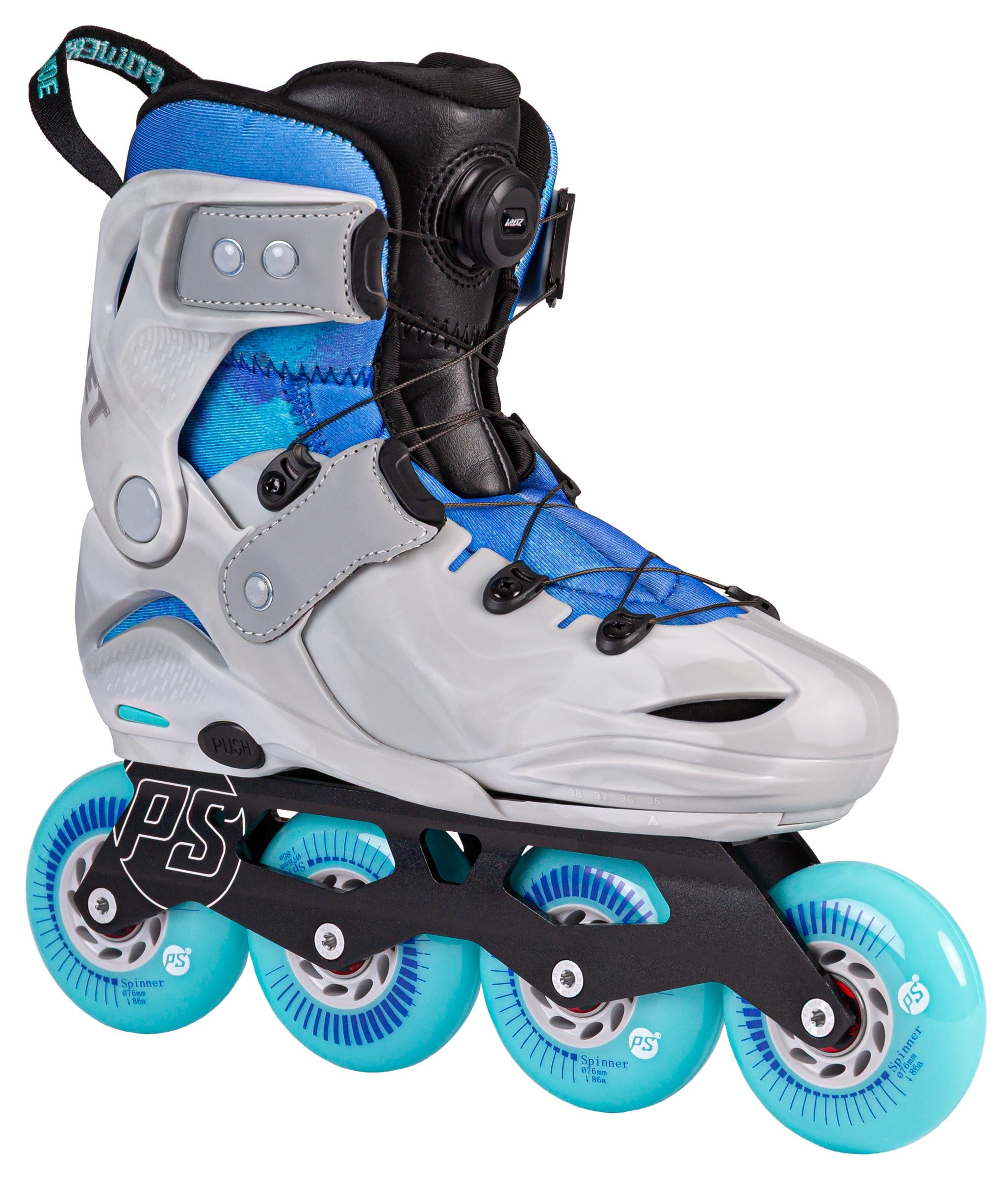 Powerslide Jet Pro PDS Smoky Grey adj. Çocuk Pateni