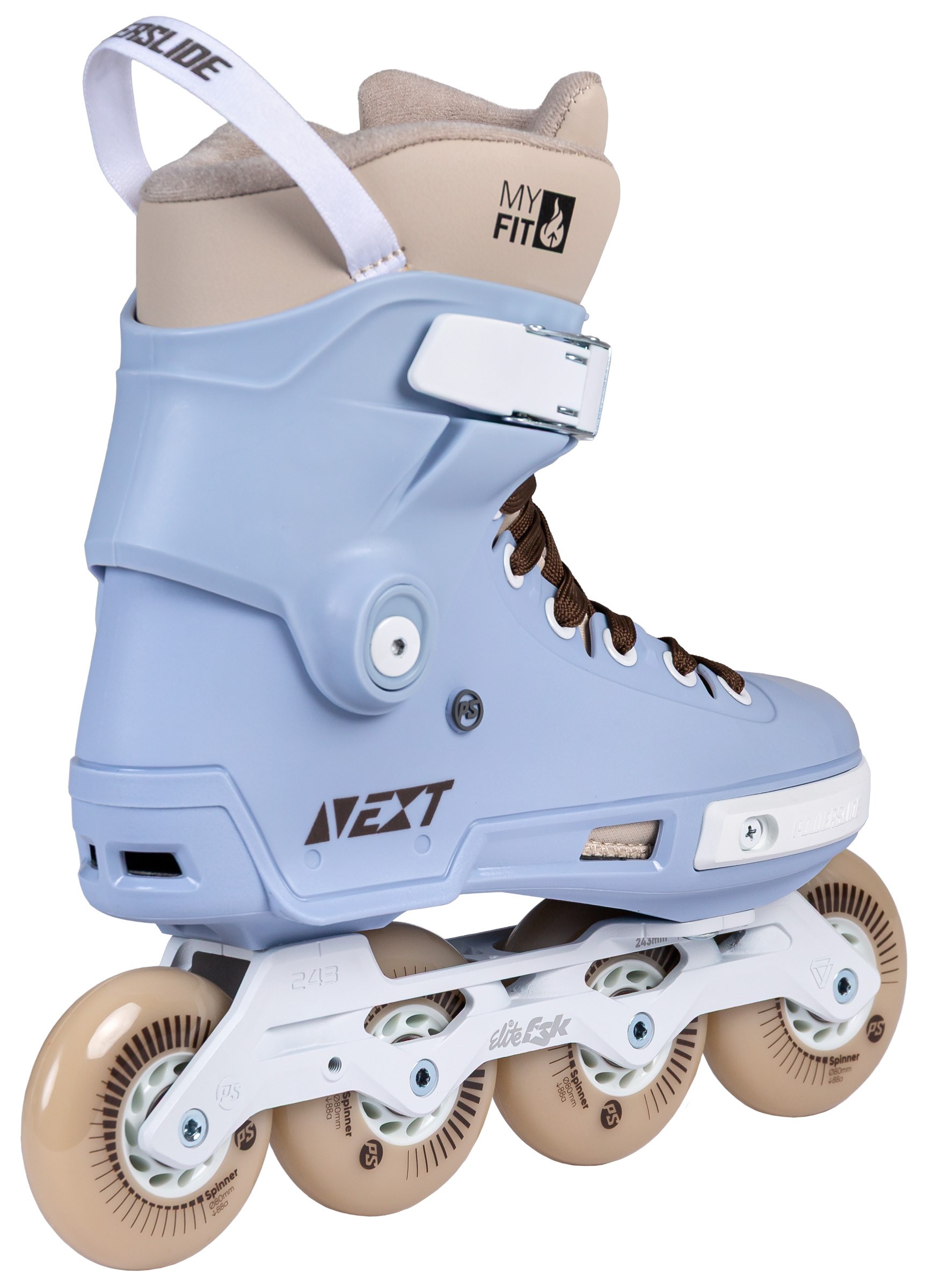 Powerslide Next 2.0 SL 80 Soft Blue Urban Paten