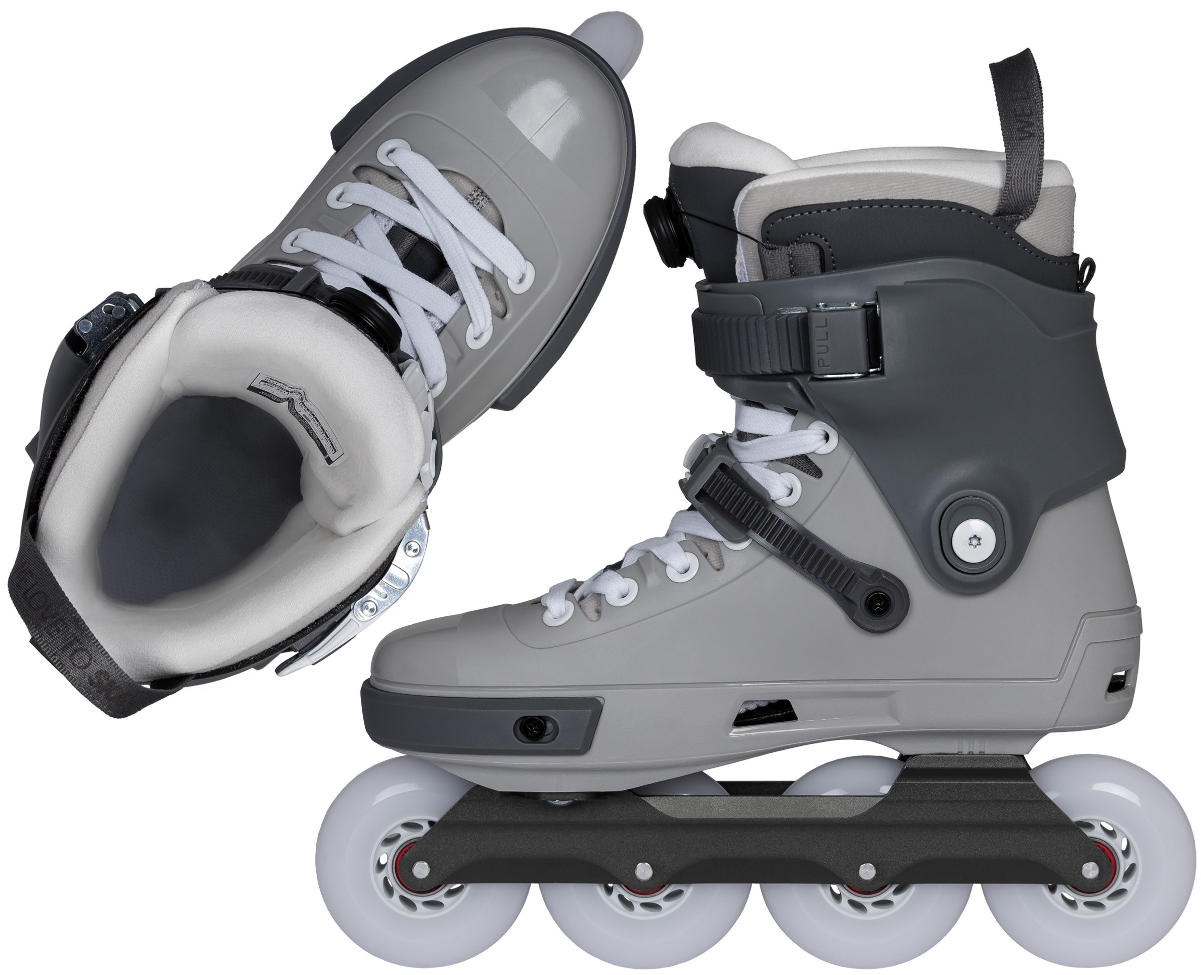 Powerslide Next 2.0 80 PDS Asphalt Grey Urban Paten