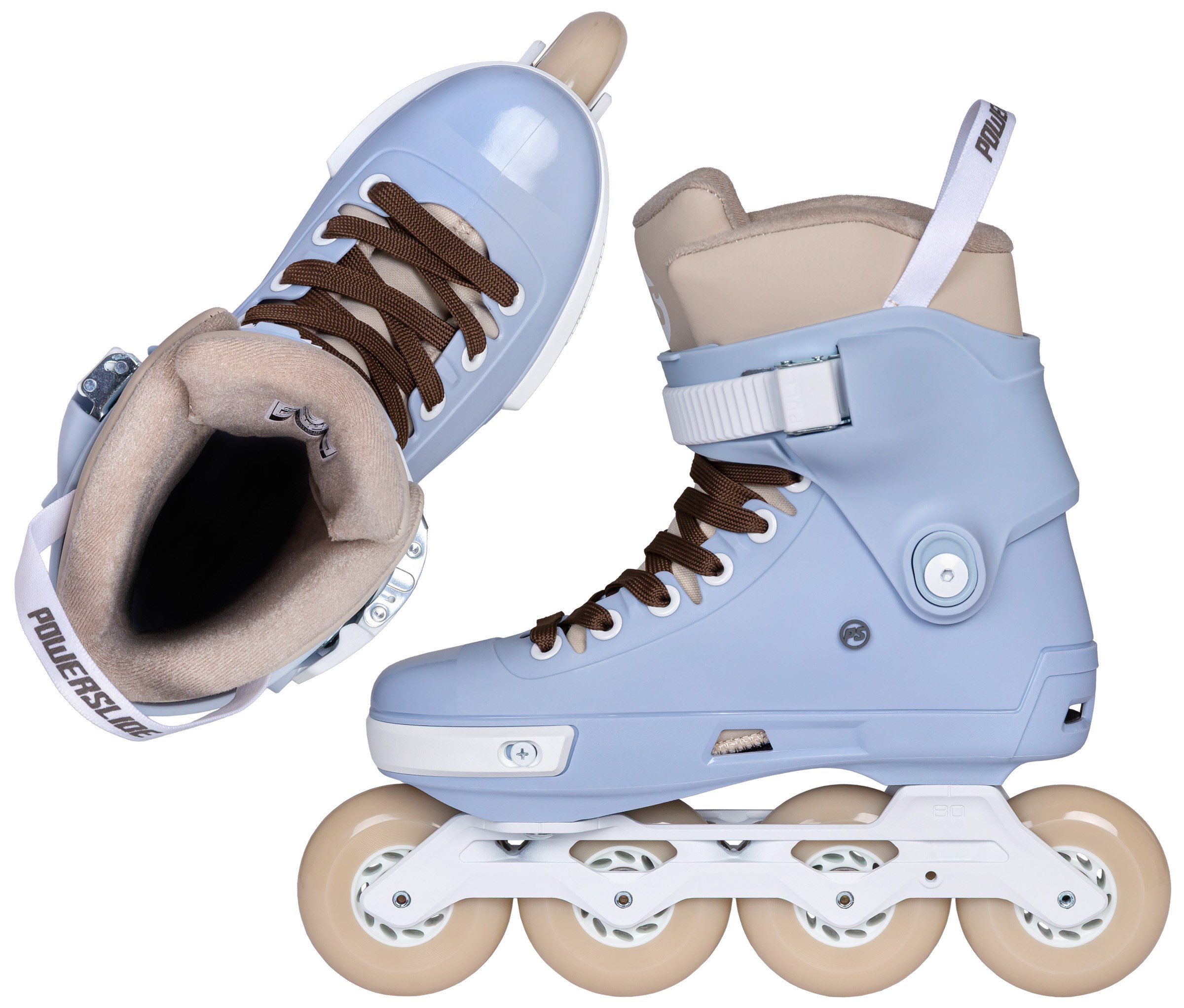 Powerslide Next 2.0 SL 80 Soft Blue Urban Paten
