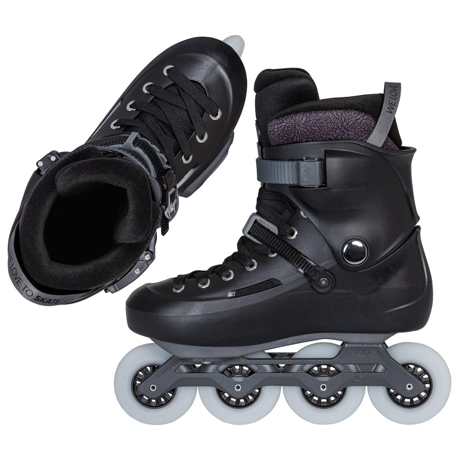 Powerslide Zoom Pro 80 Black Urban Paten