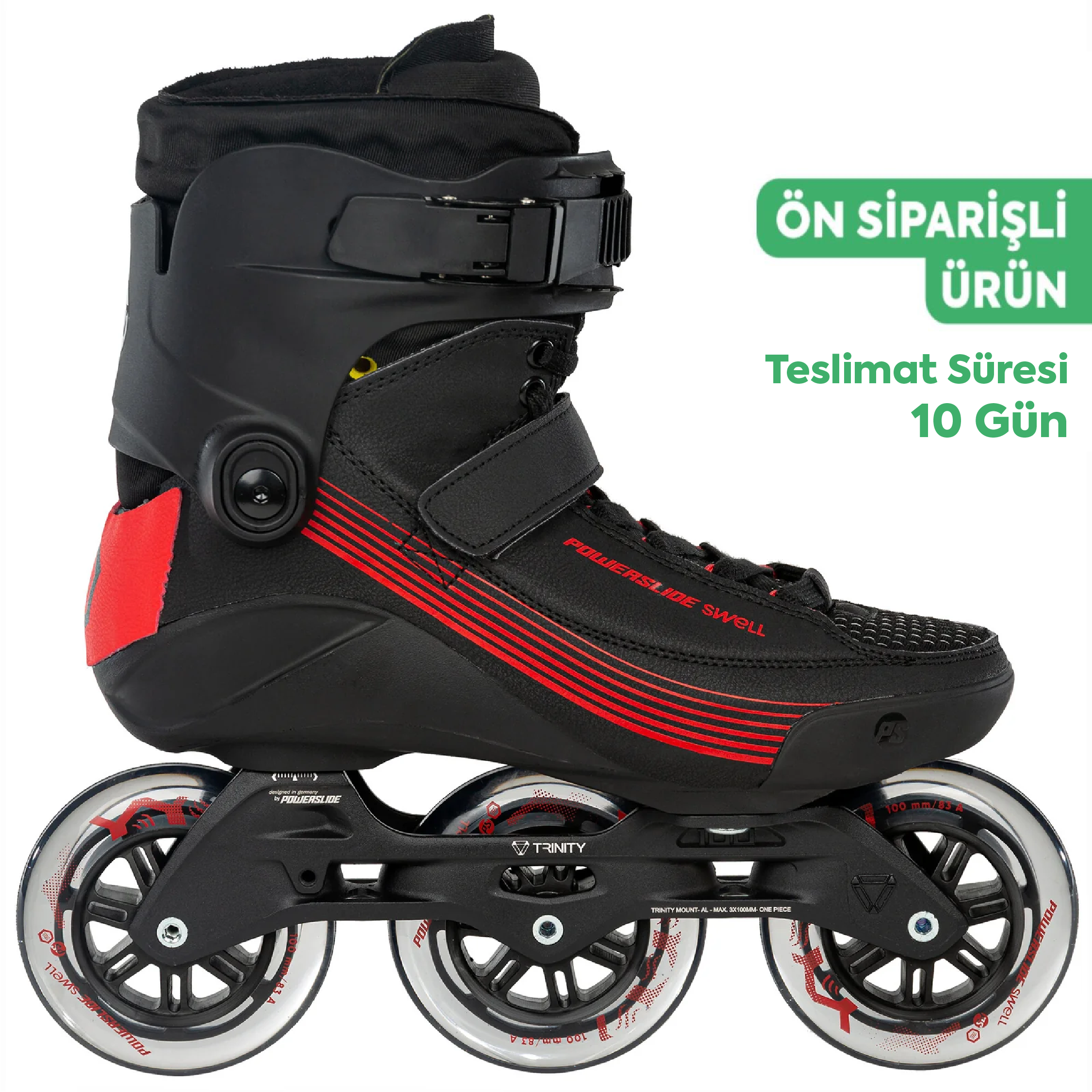 Swell Black 100 - 3D Adapt Fitness Paten