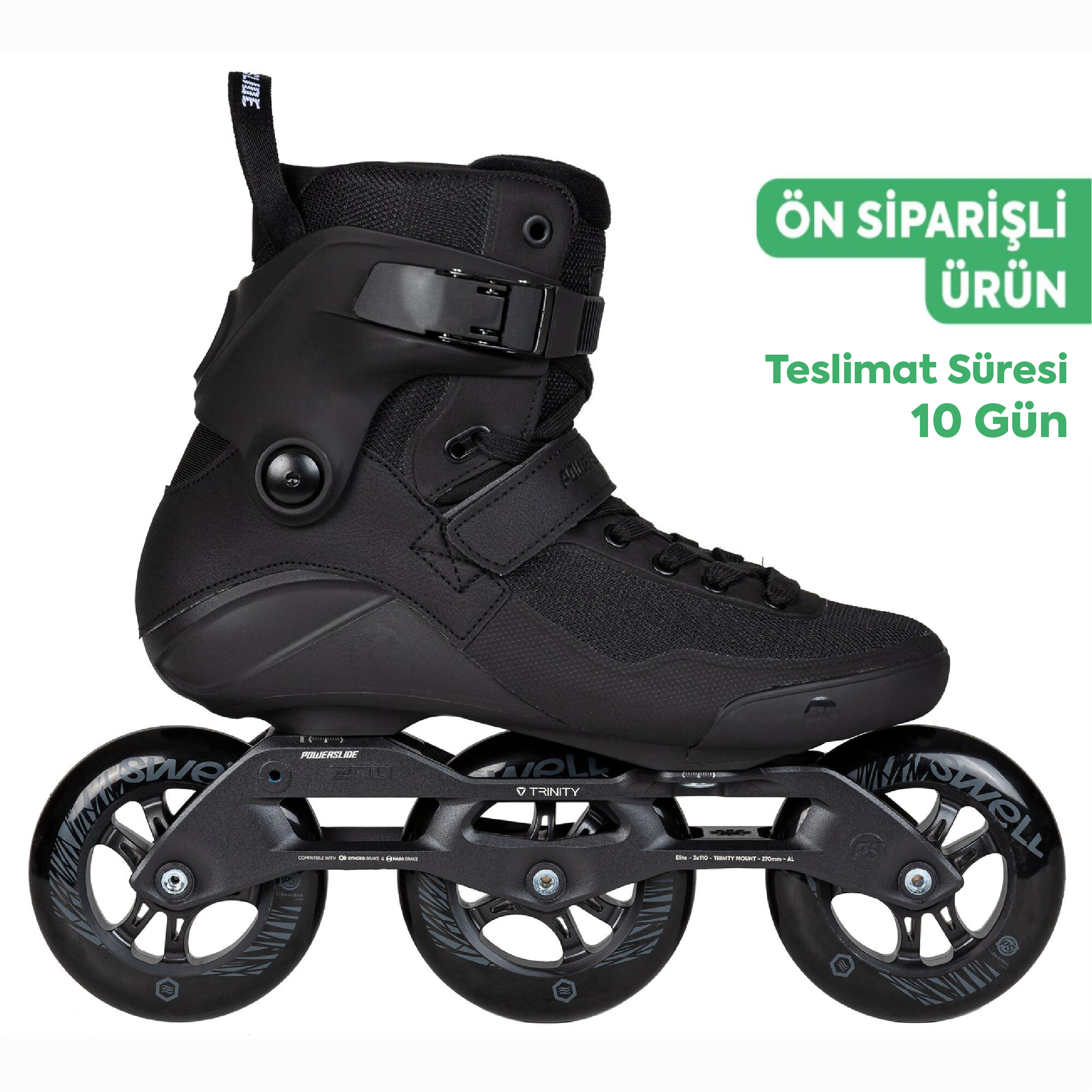 Triple Black 110 Fitness Paten