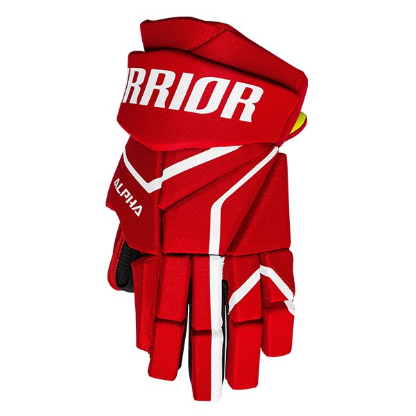 Warrior Alpha LX2 Comp SENIOR Hokey Eldiveni I RED