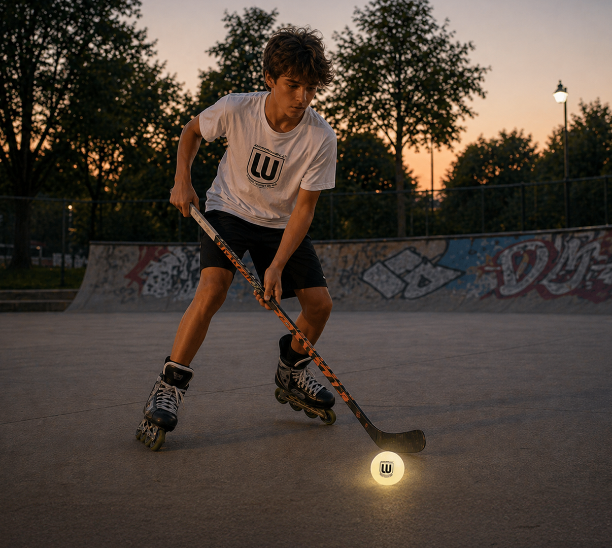 Winnwell Karanlıkta Parlayan Hokey Antrenman Topu