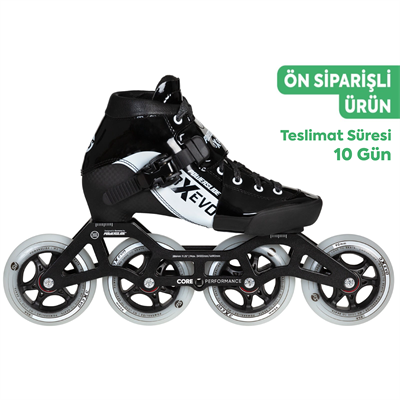 3X adj. Evo Black / White Racing Paten