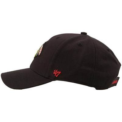 47 Brand NHL Chicago Blackhawks MVP Şapka – Siyah