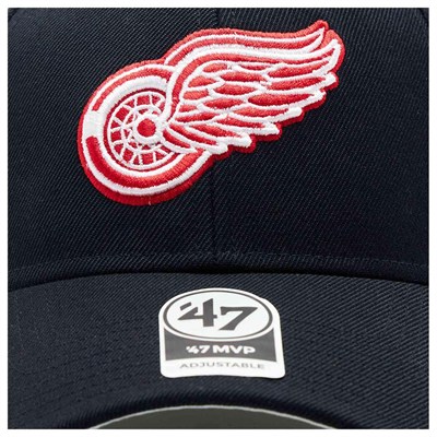 47 Brand NHL Detroit Red Wings MVP Şapka – Siyah