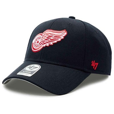 47 Brand NHL Detroit Red Wings MVP Şapka – Siyah