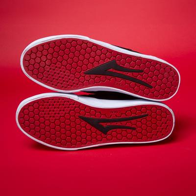 Lakai Cambridge - Public Enemy Black/Red Suede