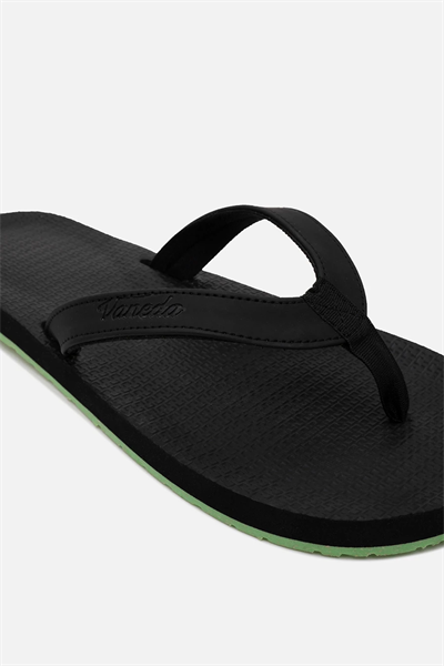 VANEDA 5515 SLIPPERS UNISEX TERLIK SIYAH