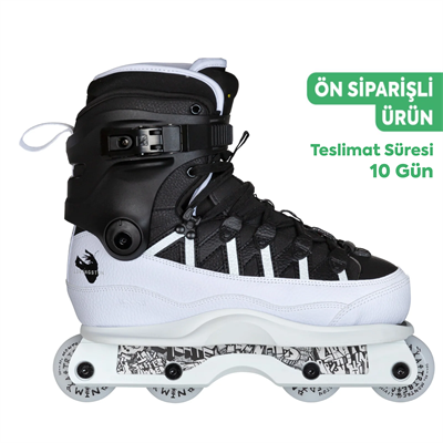 AG 15 Montre Livingston Pro Skate white / black Agresif Paten