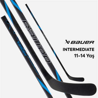 BAUER Nexus E50 PRO Intermediate / 147 cm / 65 Flex / P28 Kaşık / Sol Hokey Sopası