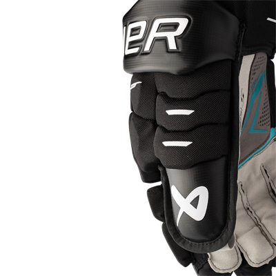 BAUER SUPREME F40 SENIOR / Siyah Hokey Eldiveni