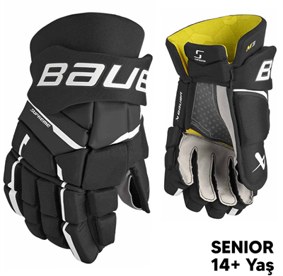 Bauer Supreme M3 SENIOR Hokey Eldiveni